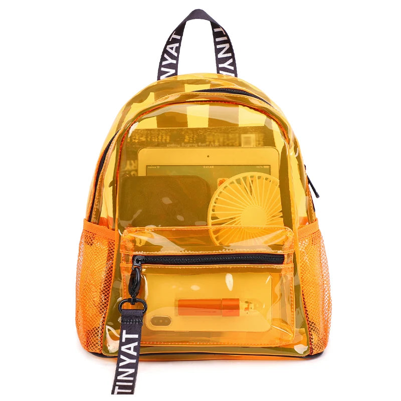 Sac a Dos Plastique Transparent