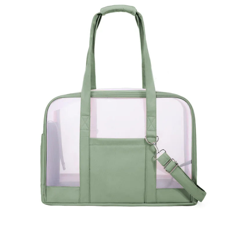 Sac a main pour chat transparent