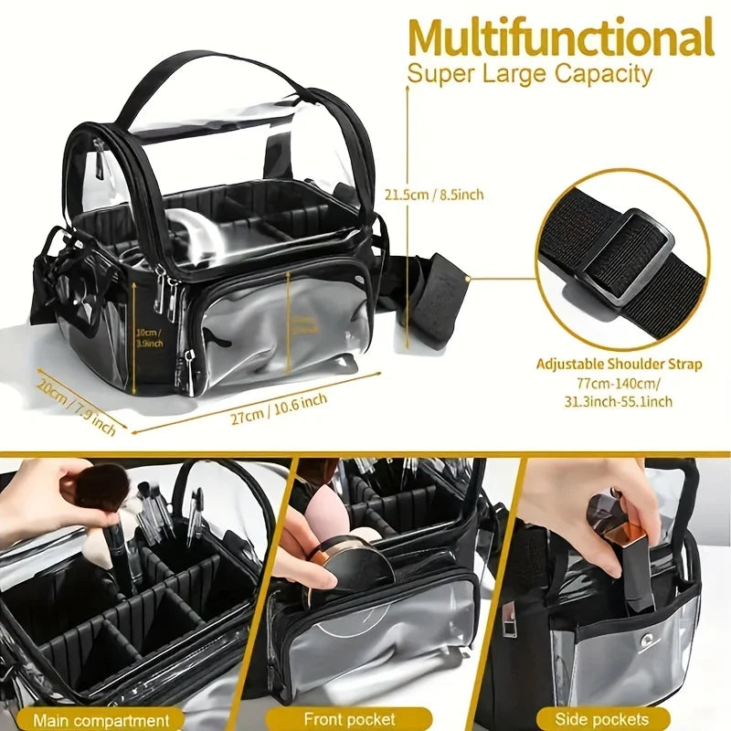 Grande Trousse Maquillage Transparente