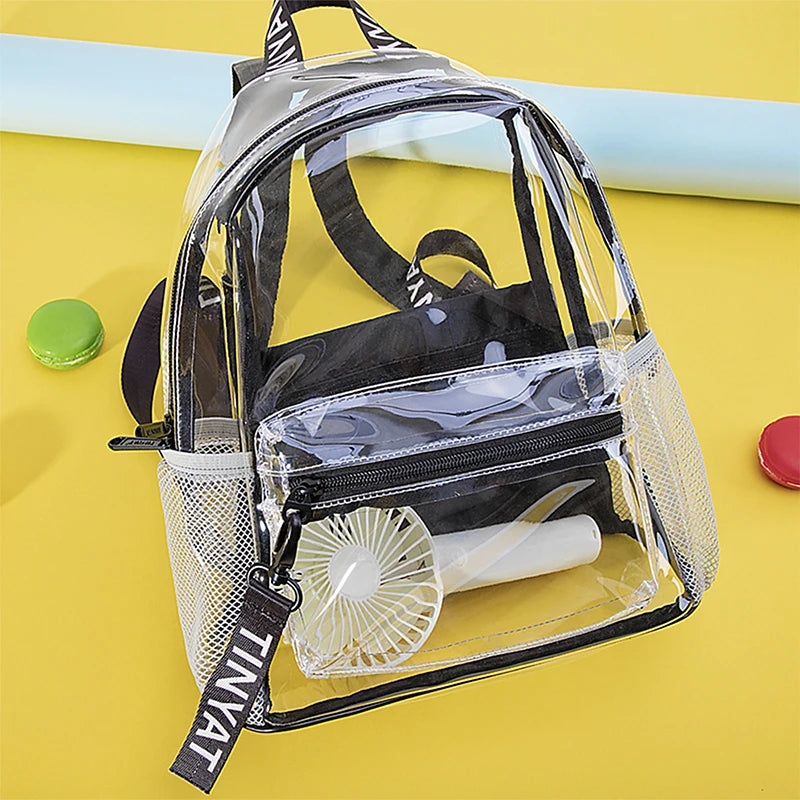 Sac a Dos Plastique Transparent