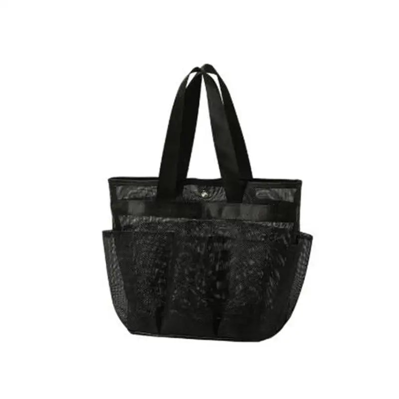Sac de plage transparent rose