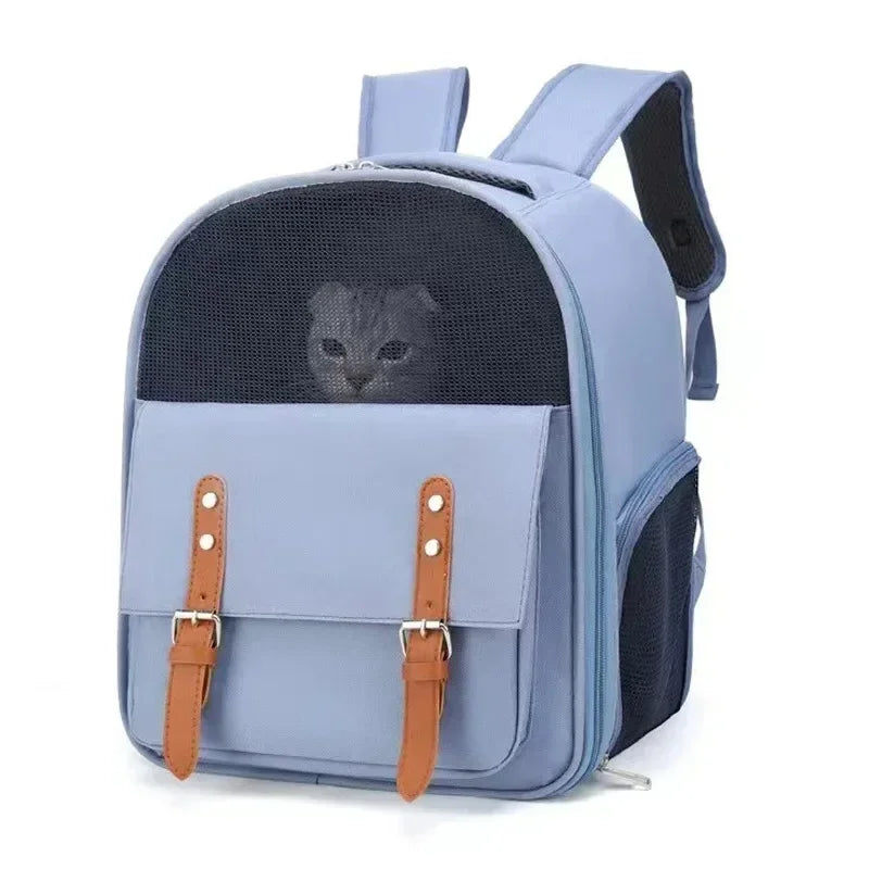 Sac a dos chat transparent