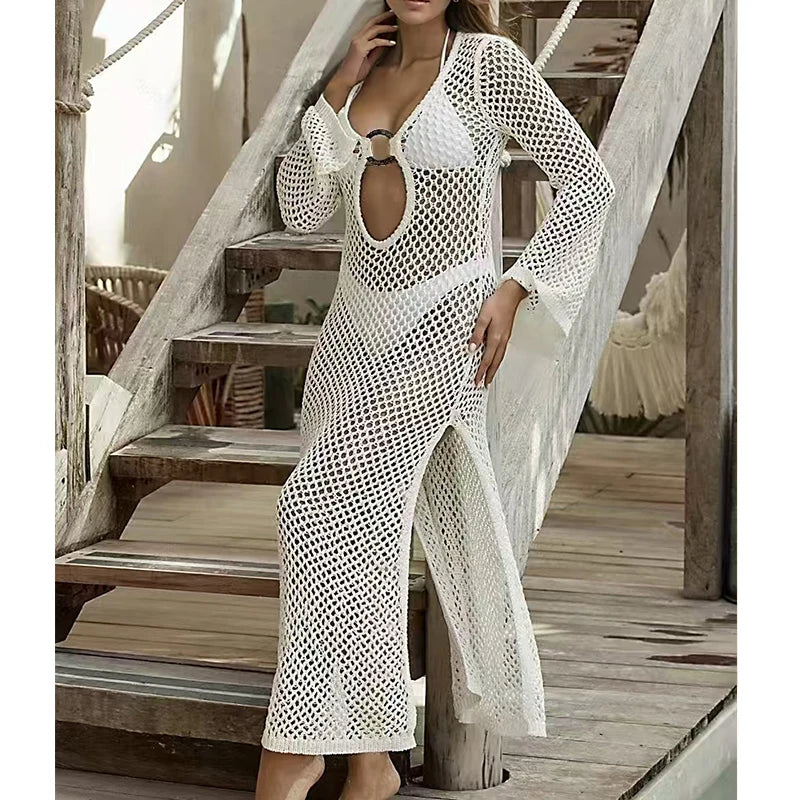 Robe Manche Longue Transparente