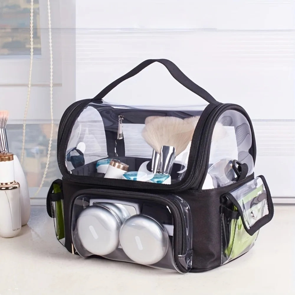 Grande Trousse Maquillage Transparente