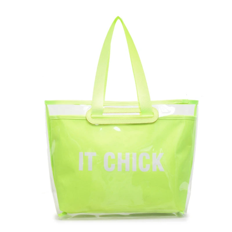 Sac transparent de plage