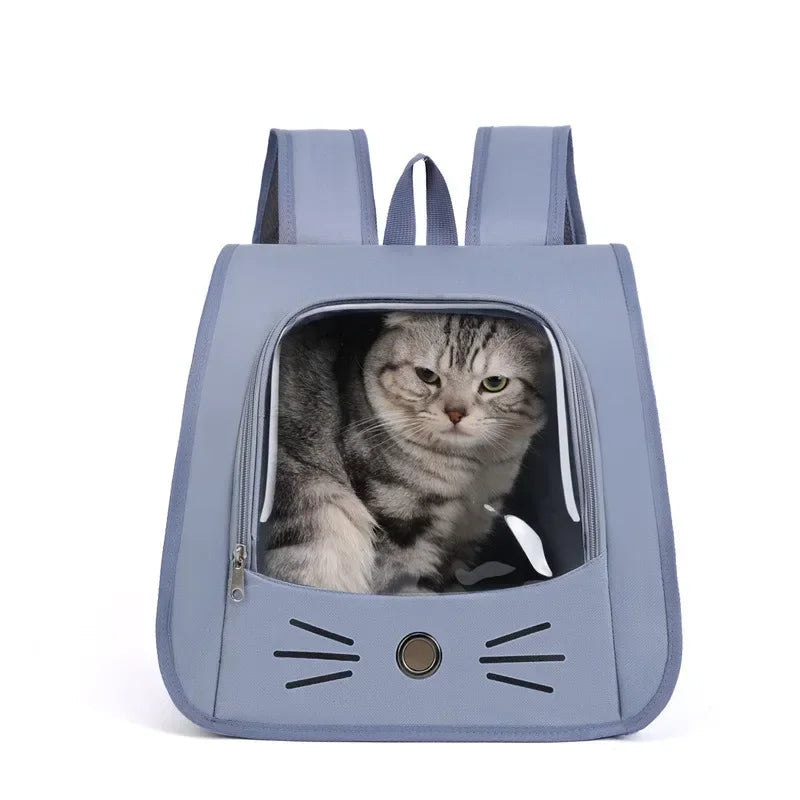 Sac transparent pour chat