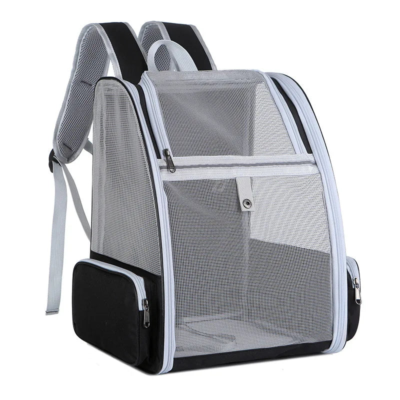 Sac pour chat transparent extensible