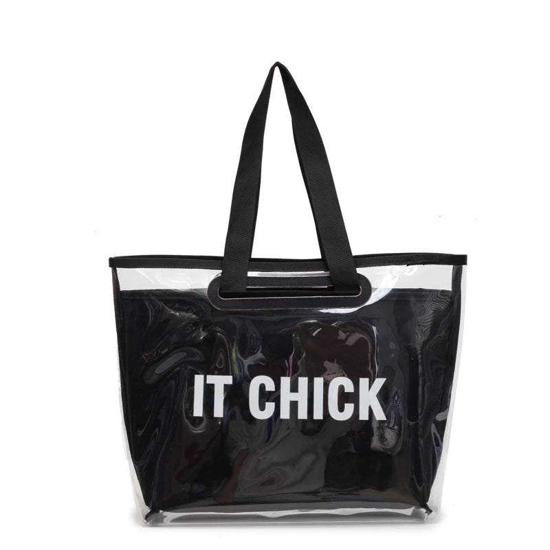 Sac transparent de plage
