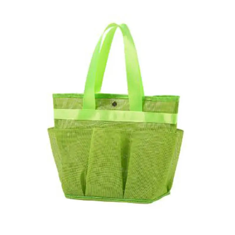 Sac de plage transparent rose