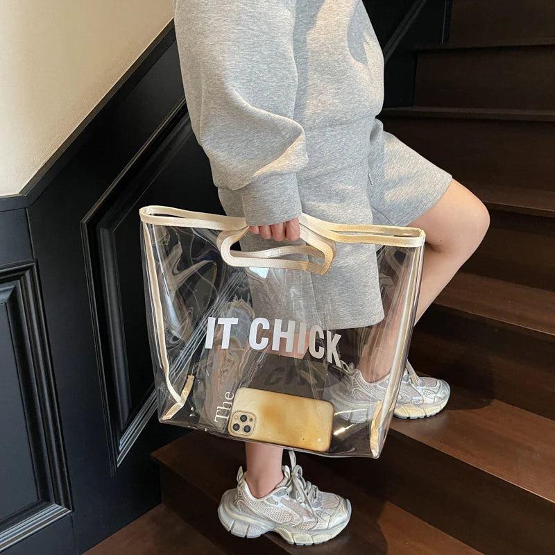 Sac transparent de plage