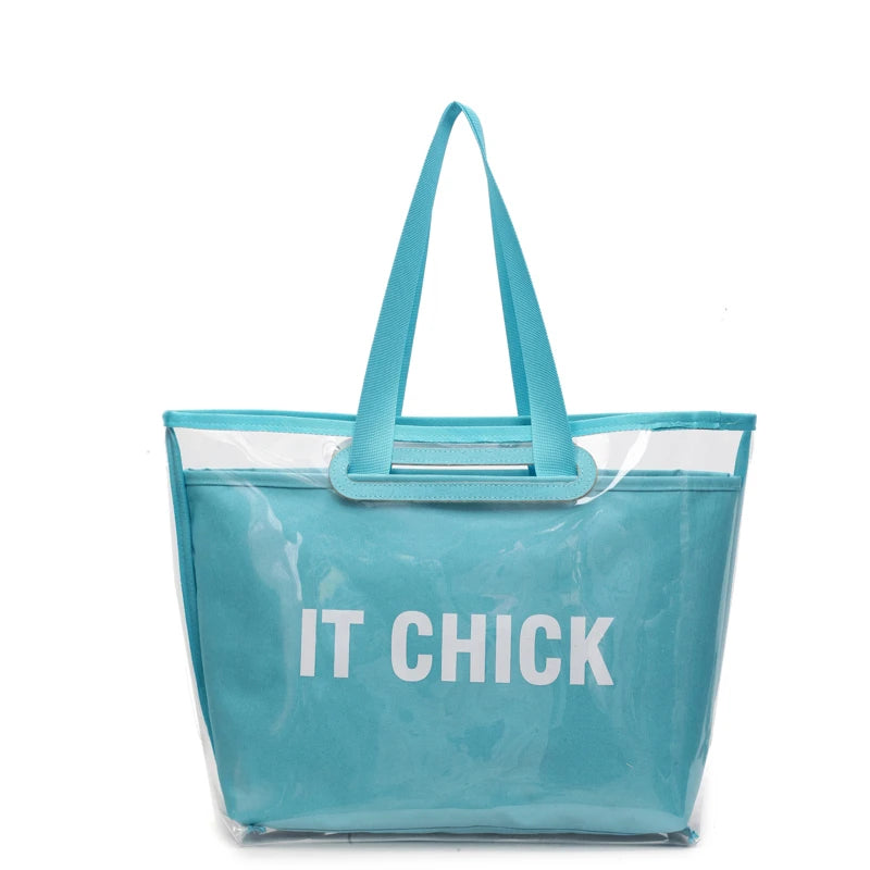 Sac transparent de plage
