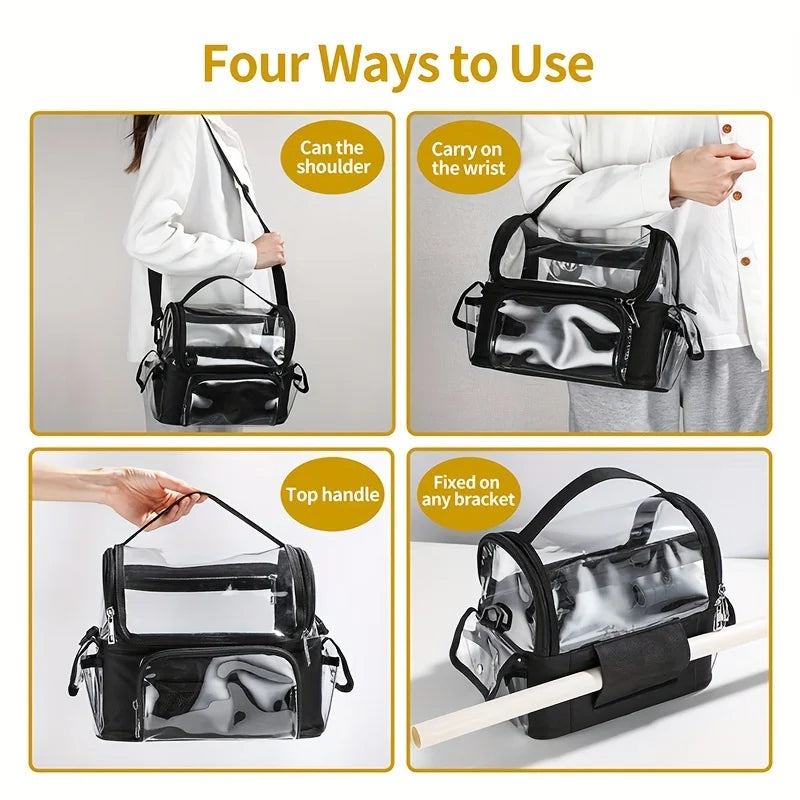 Grande Trousse Maquillage Transparente