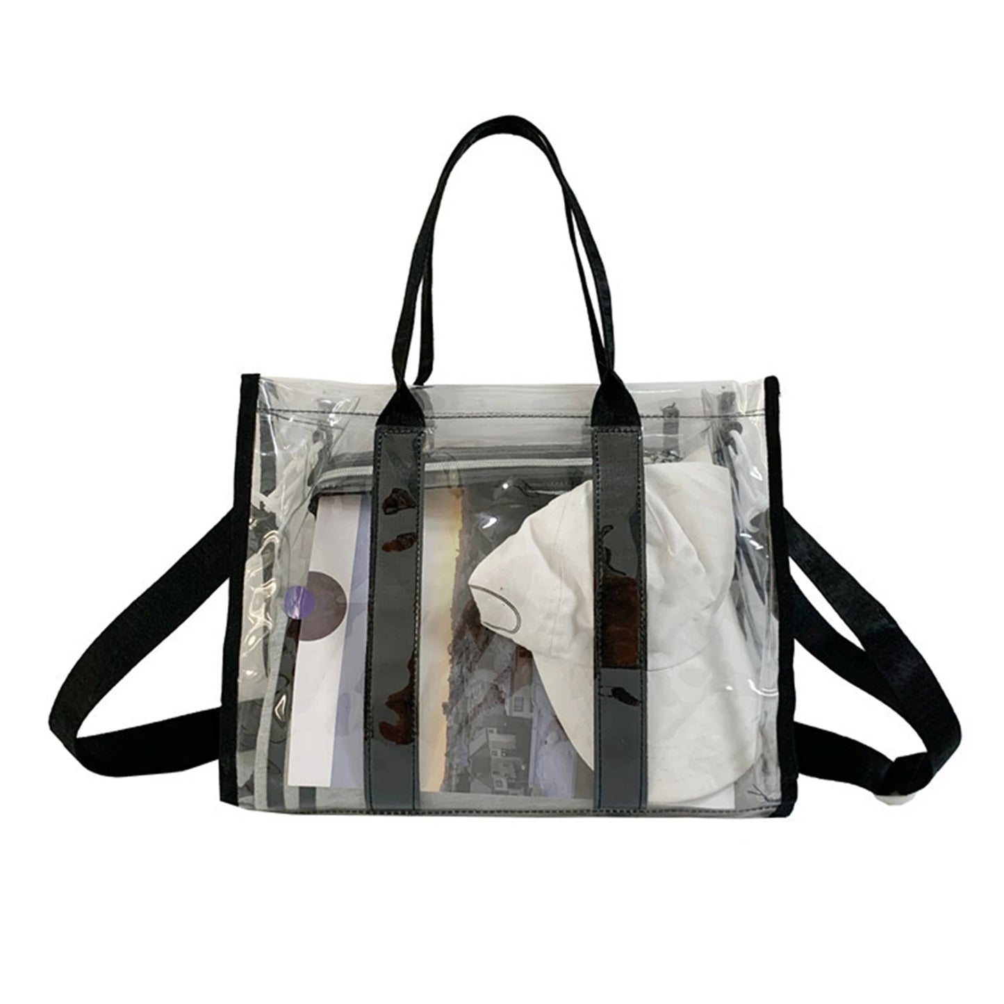 Sacoche Transparente Violet