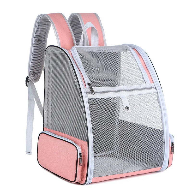 Sac pour chat transparent extensible