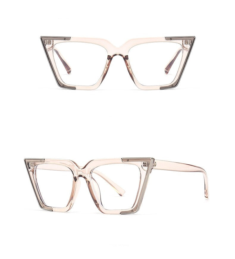 Lunette de Soleil Monture Transparente