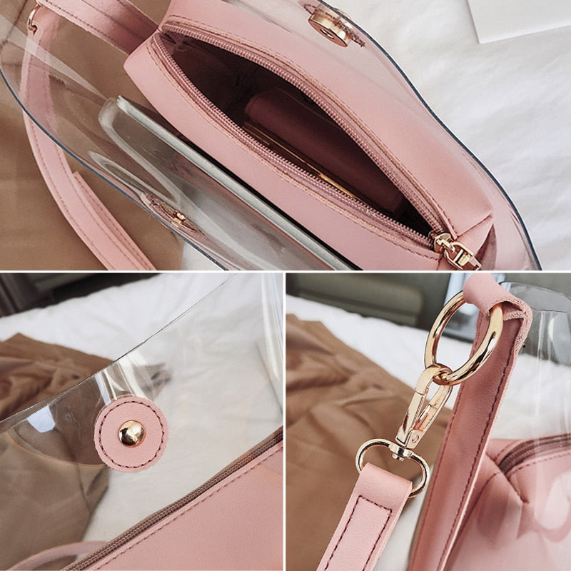 Sac Bandoulière Transparent Travail