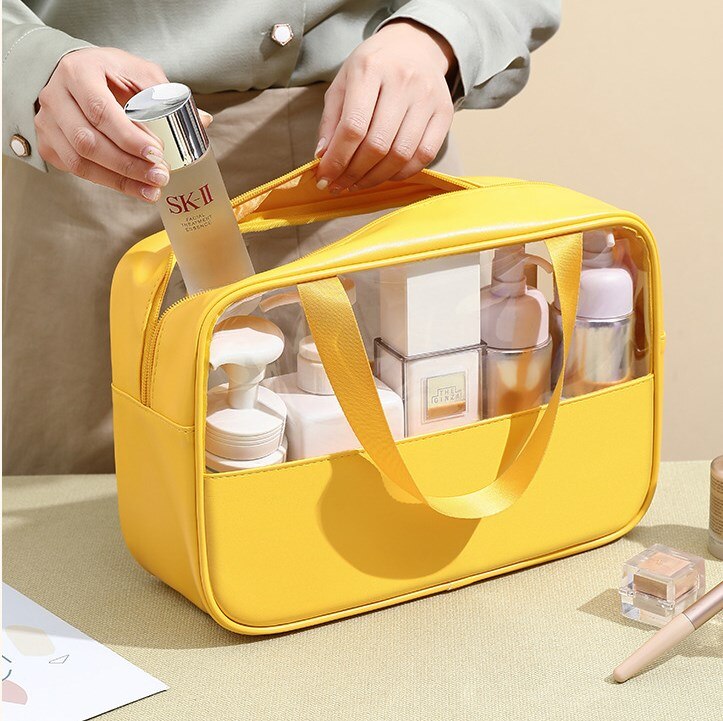 Trousse De Toilette Rectangulaire Transparente Femme