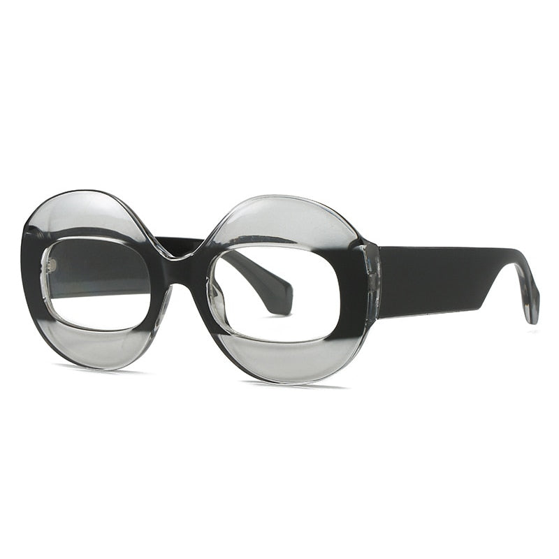 Lunette de Soleil Monture Transparente Colore