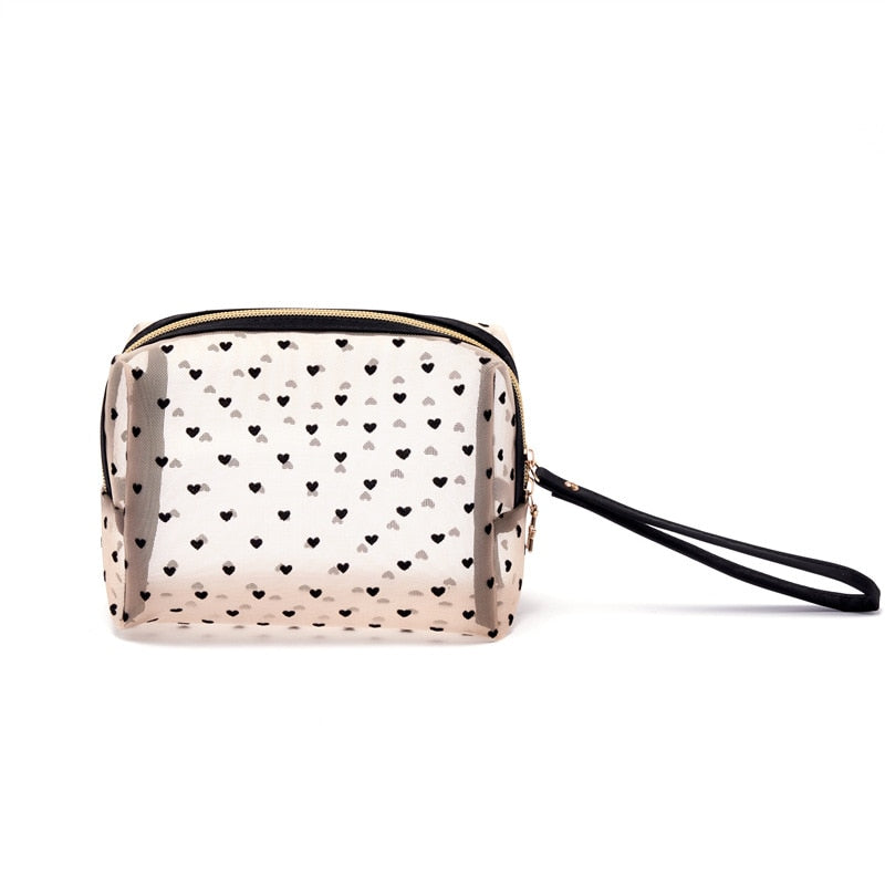 Mini Trousse Transparente Zippée