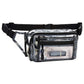 Sac banane transparent homme