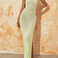 Robe Longue Maille Transparente