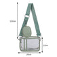 Sac Bandoulière Transparent Vert