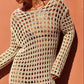 Robe pull transparente