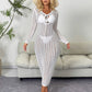 Robe transparente blanche