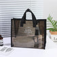 Sac de plage en pvc transparent