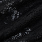 Robe transparente noire tulle
