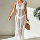 Robe Longue Blanche Transparente