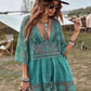 Robe Fleurie Transparente
