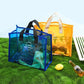 Sac de plage en pvc transparent