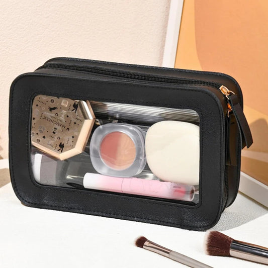Trousse Transparente Rose