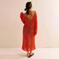 Robe pull transparente