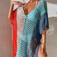 Robe plage transparente colorée