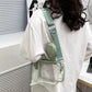 Sac Bandoulière Transparent Vert