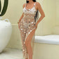 Robe full transparente blanche