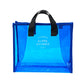 Sac de plage en pvc transparent
