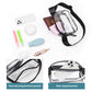 Sac banane noir transparent