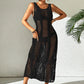 Robe Longue Blanche Transparente