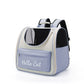 Panier de transport transparent pour chaton