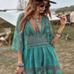 Robe Fleurie Transparente