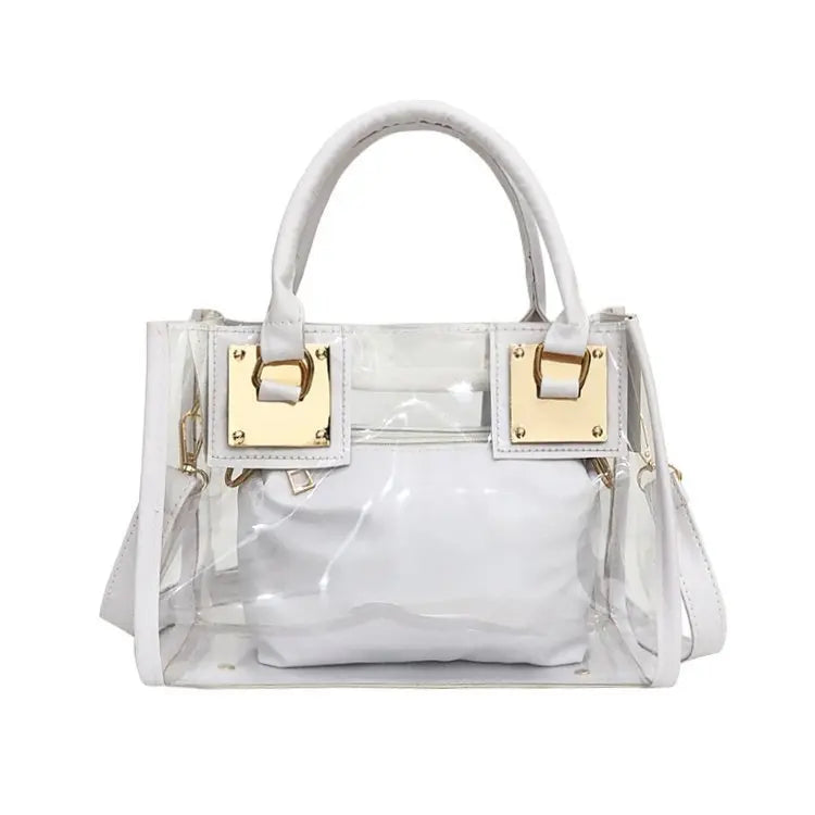 Sac Bandoulière Transparent blanc