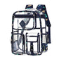Sac a Dos En Plastique Transparent noir