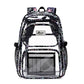 Sac a Dos PVC Transparent noir