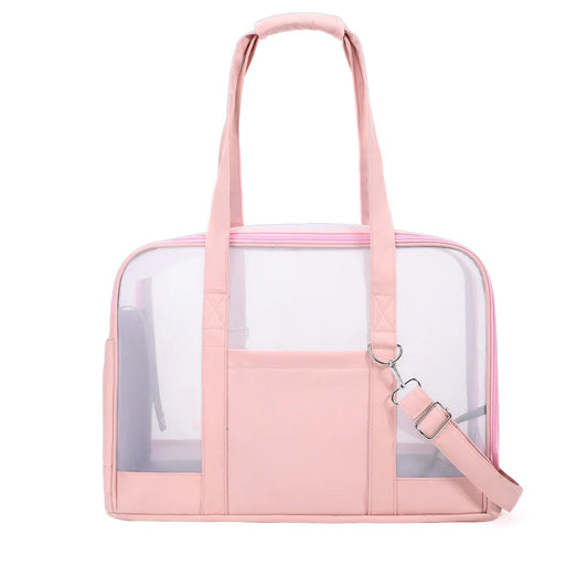 Sac a main pour chat transparent
