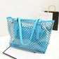 Sac de plage pvc transparent