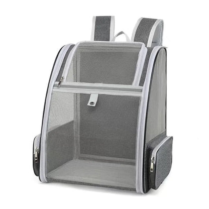 Sac pour chat transparent extensible