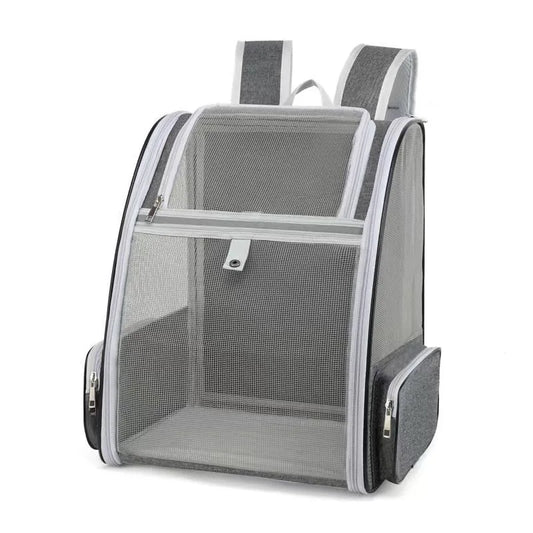 Sac pour chat transparent extensible